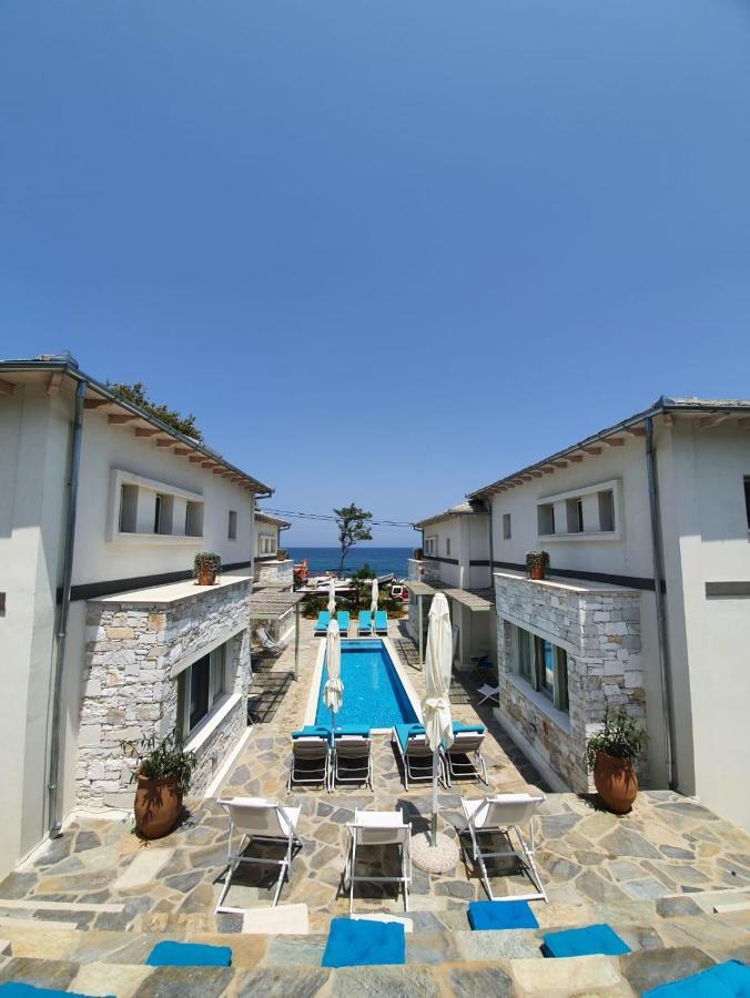 Sea And Sun Luxury Pools' Villas Horeftó Kültér fotó